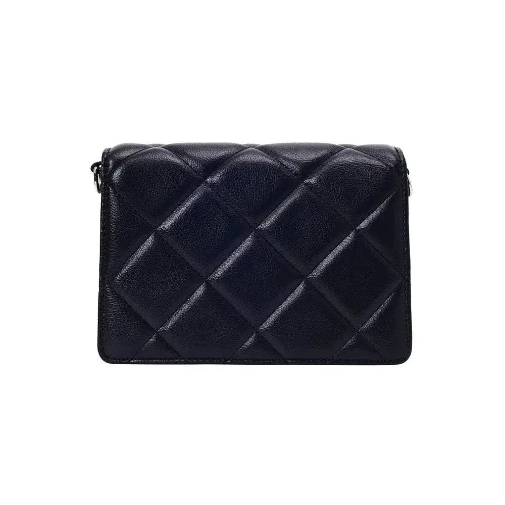 Maddie Mini Twisted Black Shoulder Bag - Image 5