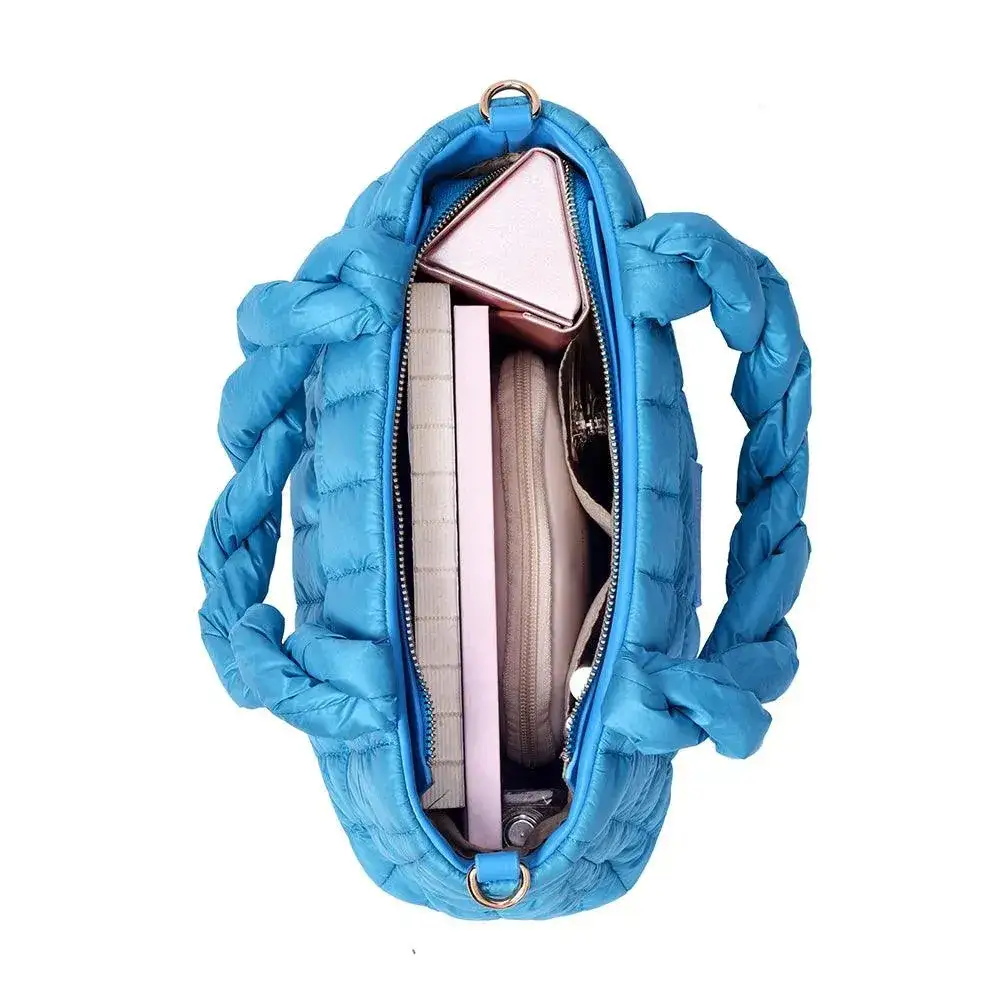 Maddie Playful Blue Shoulder Bag - Image 5