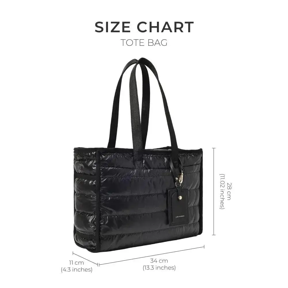 Maddie Travel Black Tote Bag - Image 10