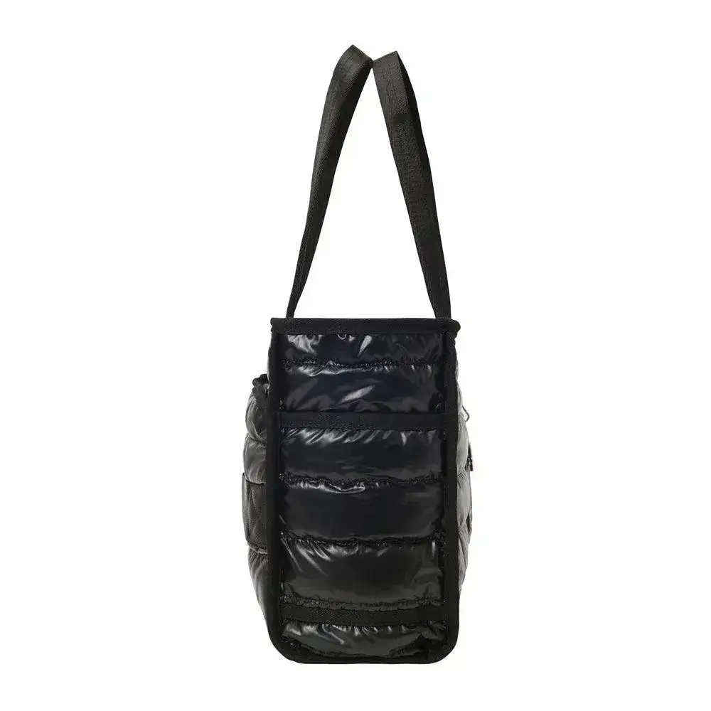 Maddie Travel Black Tote Bag - Image 3