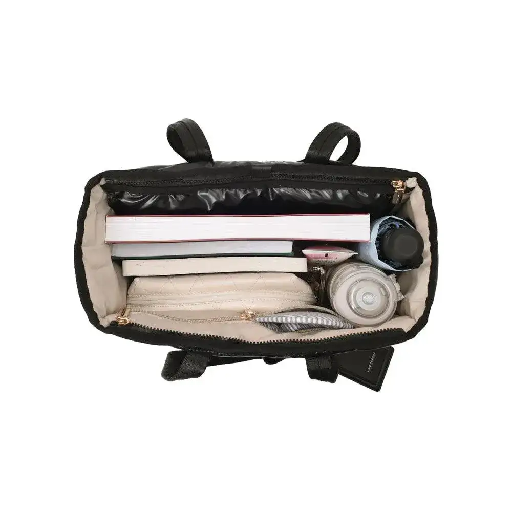 Maddie Travel Black Tote Bag - Image 6