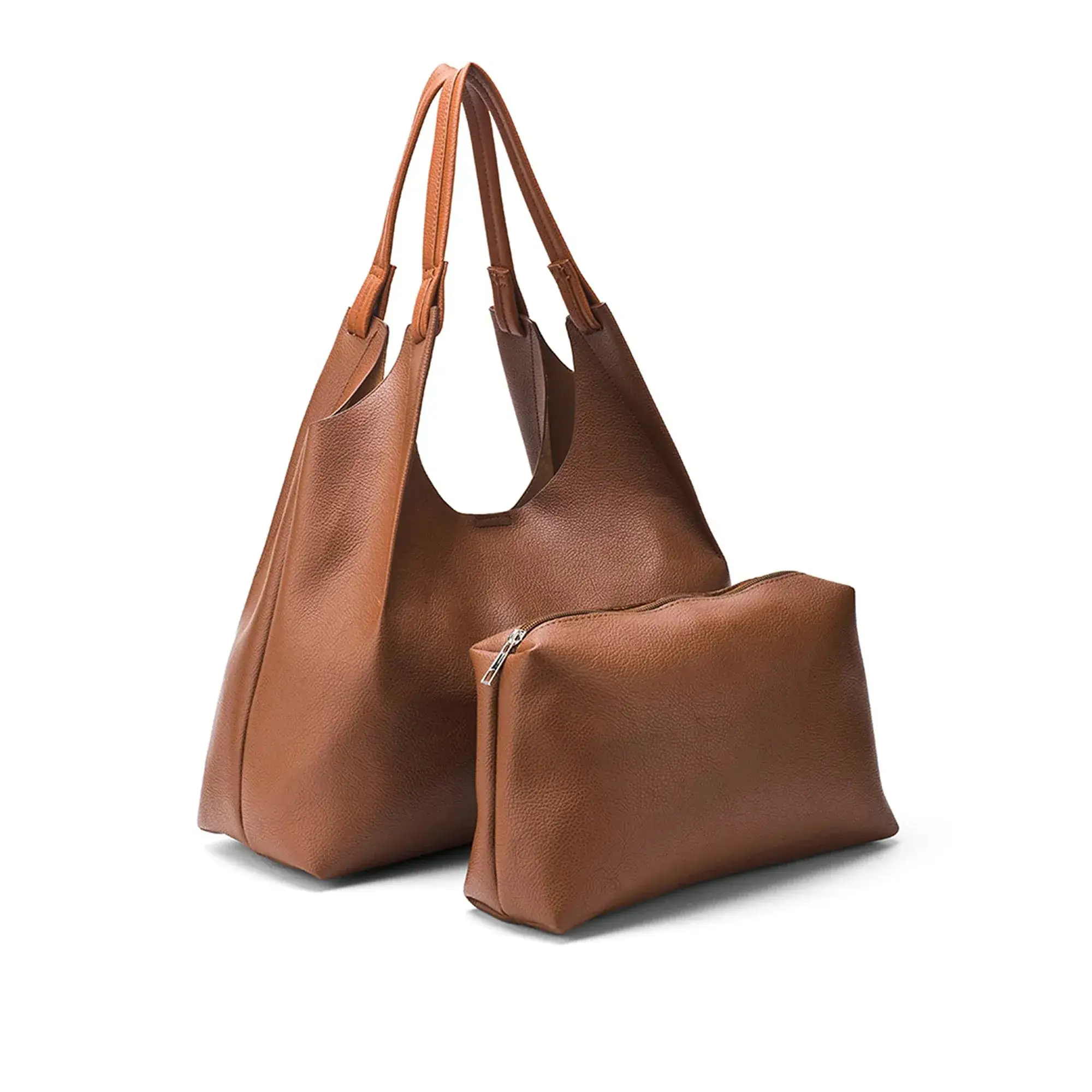 Monroe Chic Brown Tote Bag - Image 10