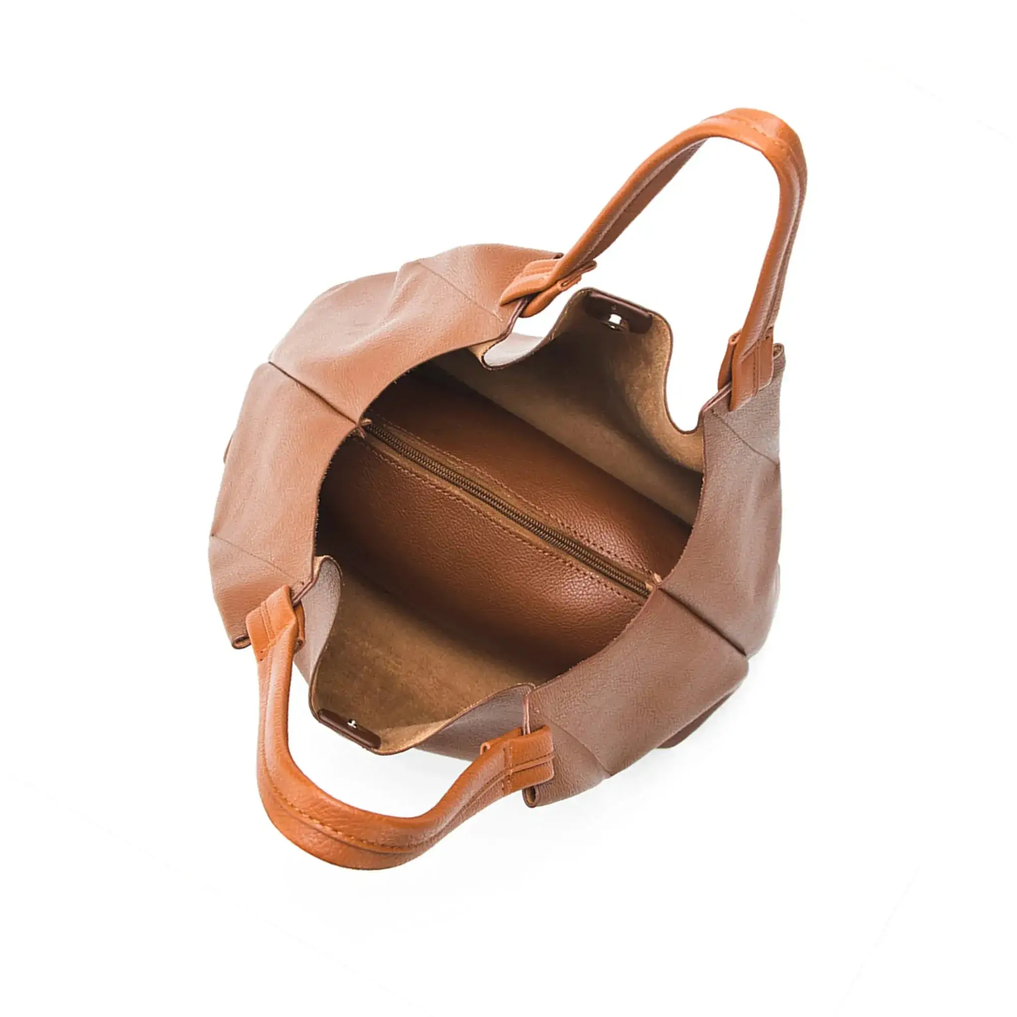Monroe Chic Brown Tote Bag - Image 6
