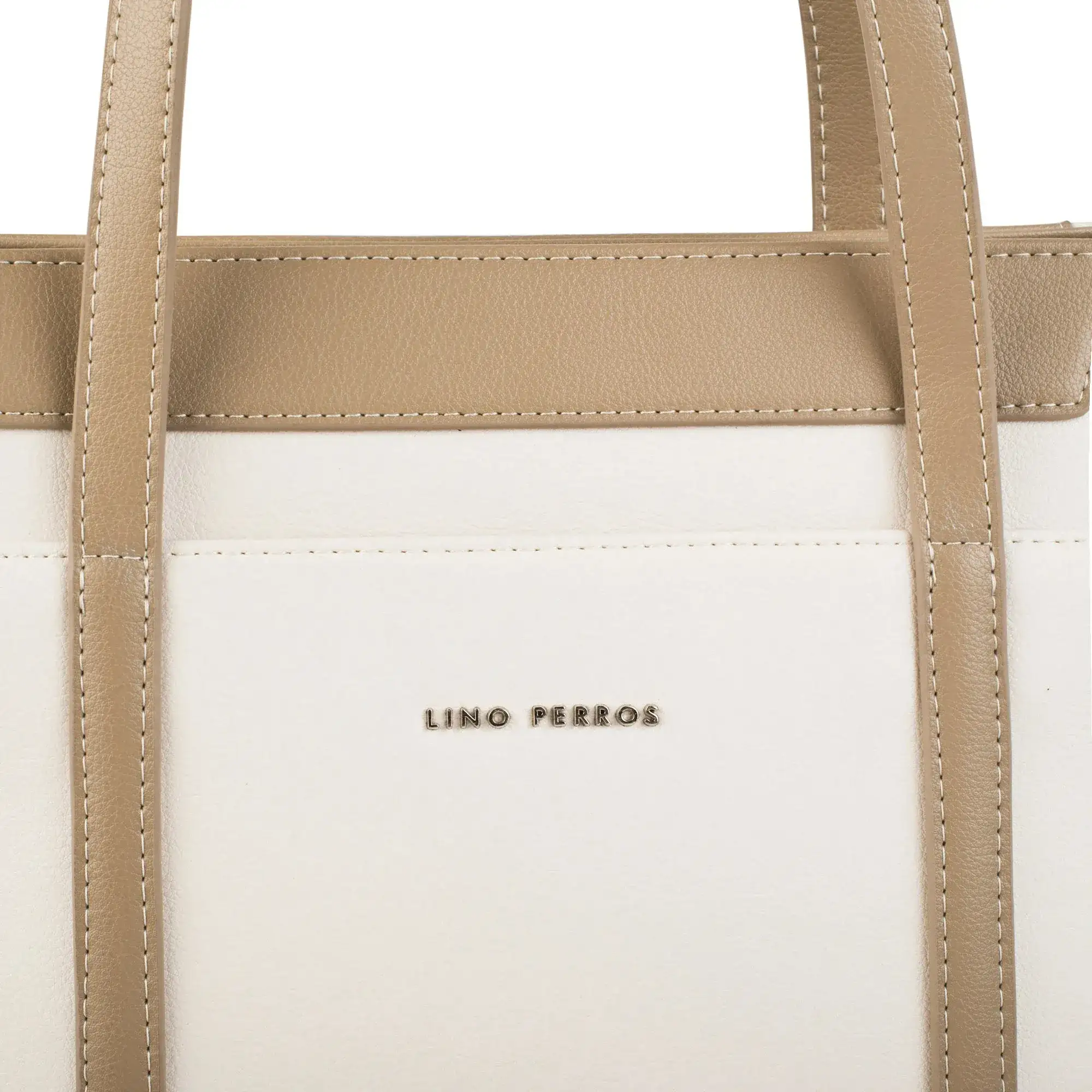 Monroe Dual Color Off White Tote bag - Image 6