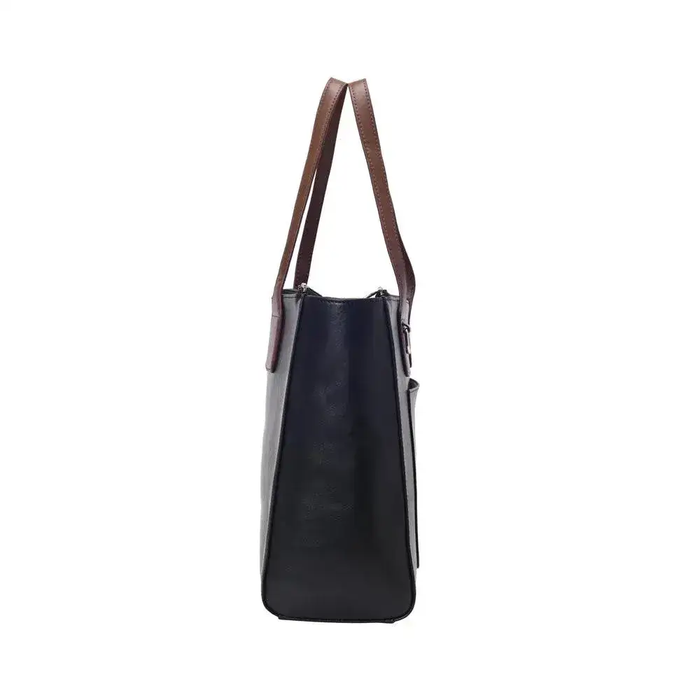 Monroe Elegant Black Tote Bag - Image 3