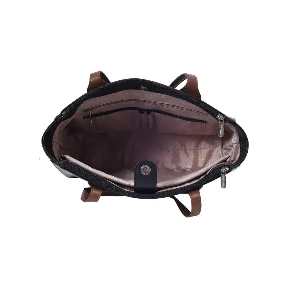 Monroe Elegant Black Tote Bag - Image 5