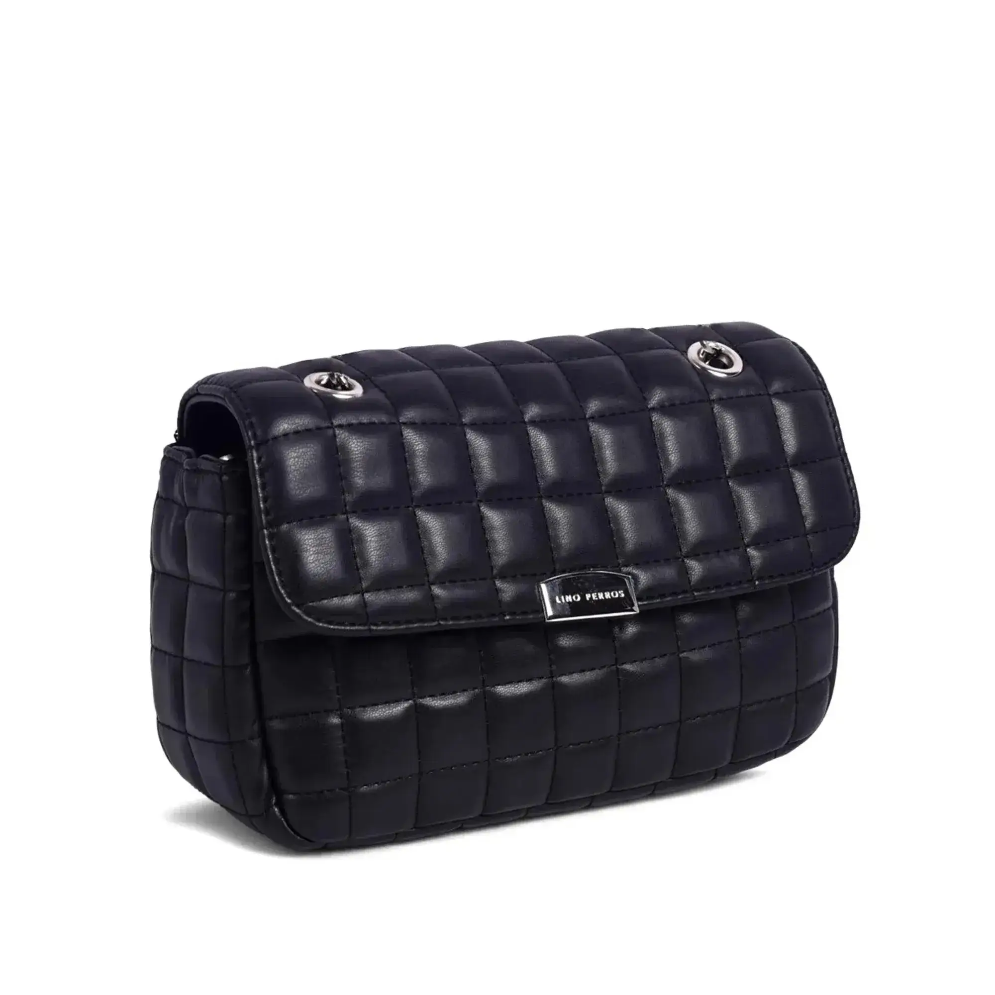 Maddie Checkered Black Sling Bag - Image 3