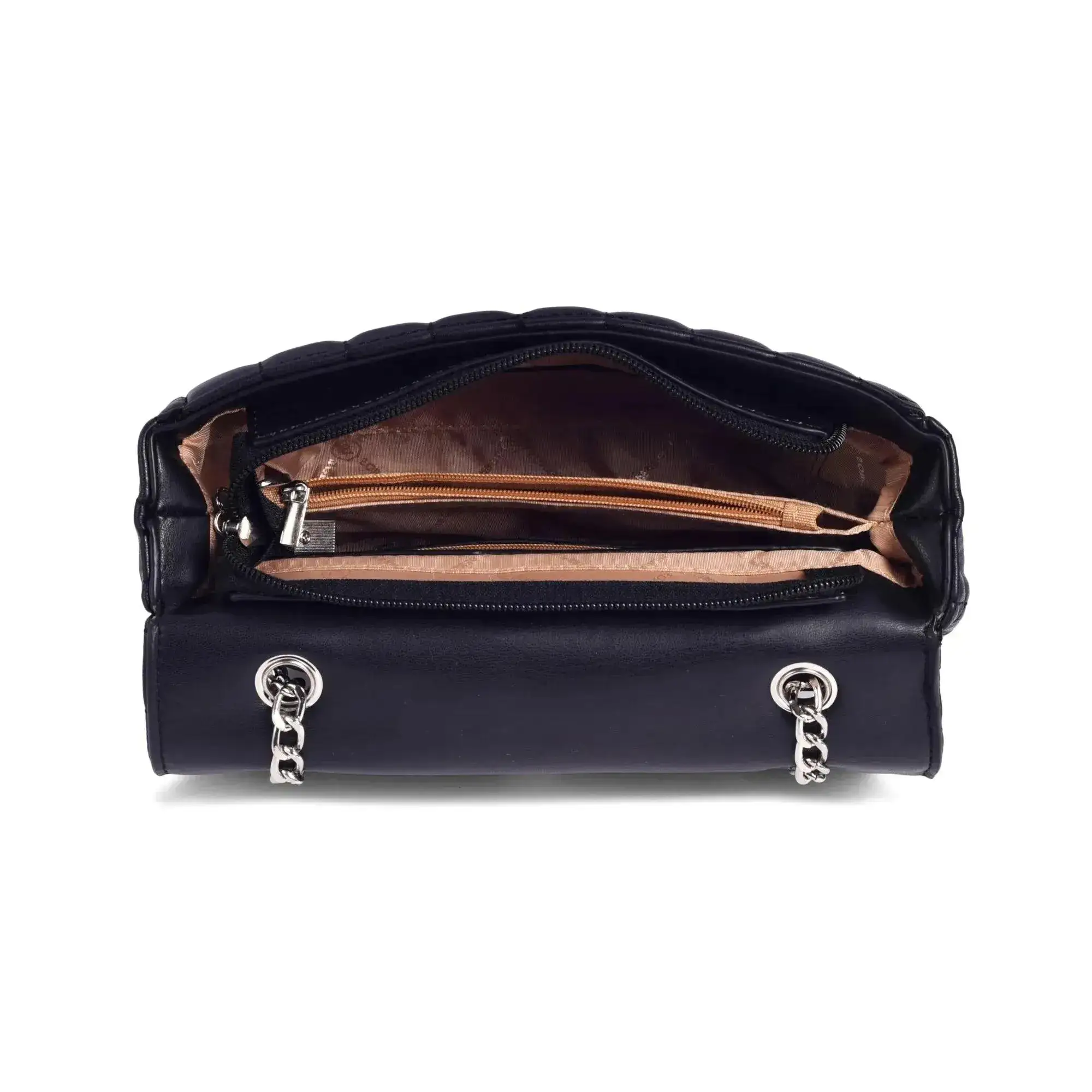 Maddie Checkered Black Sling Bag - Image 6