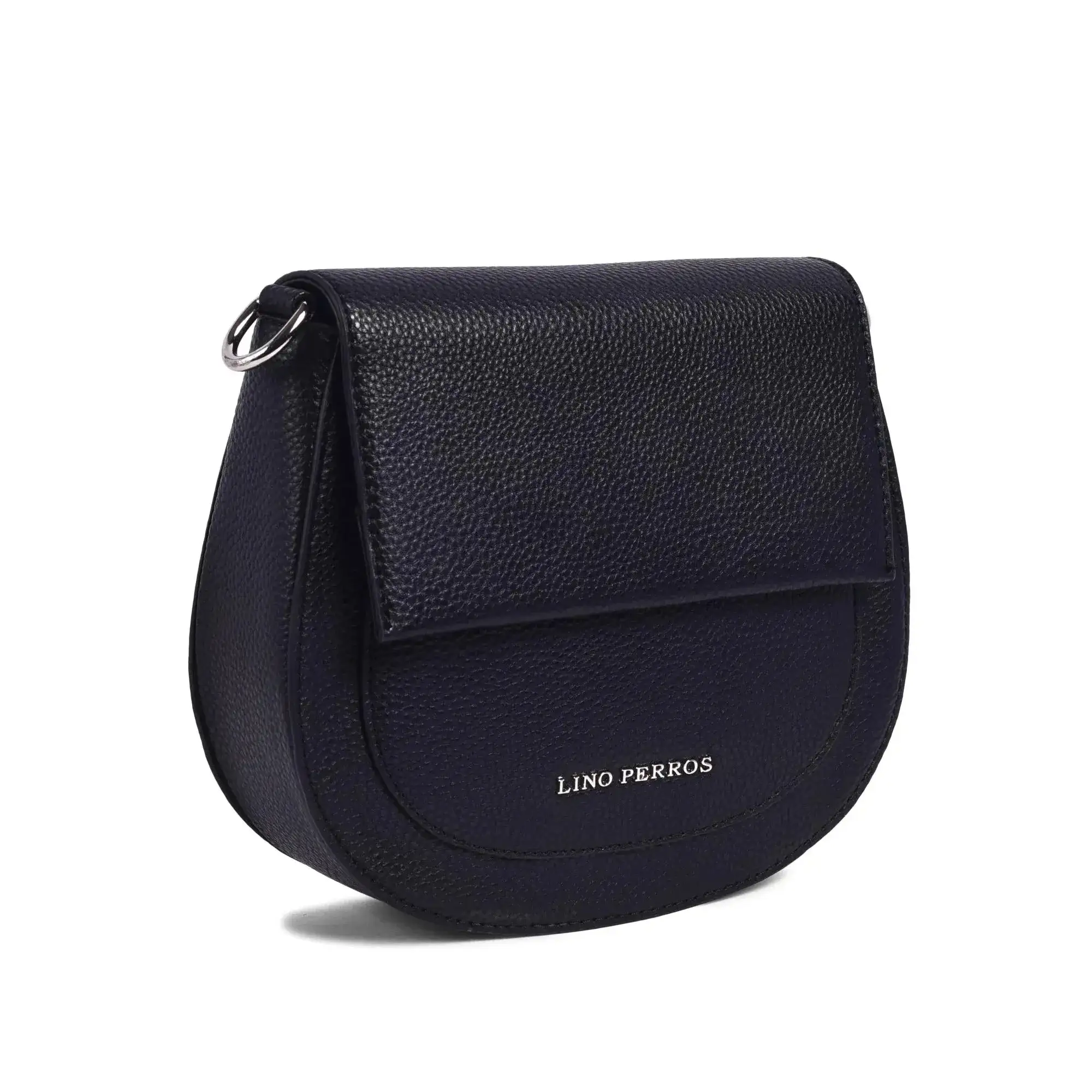 Avril Saddle Black Sling Bag - Image 3