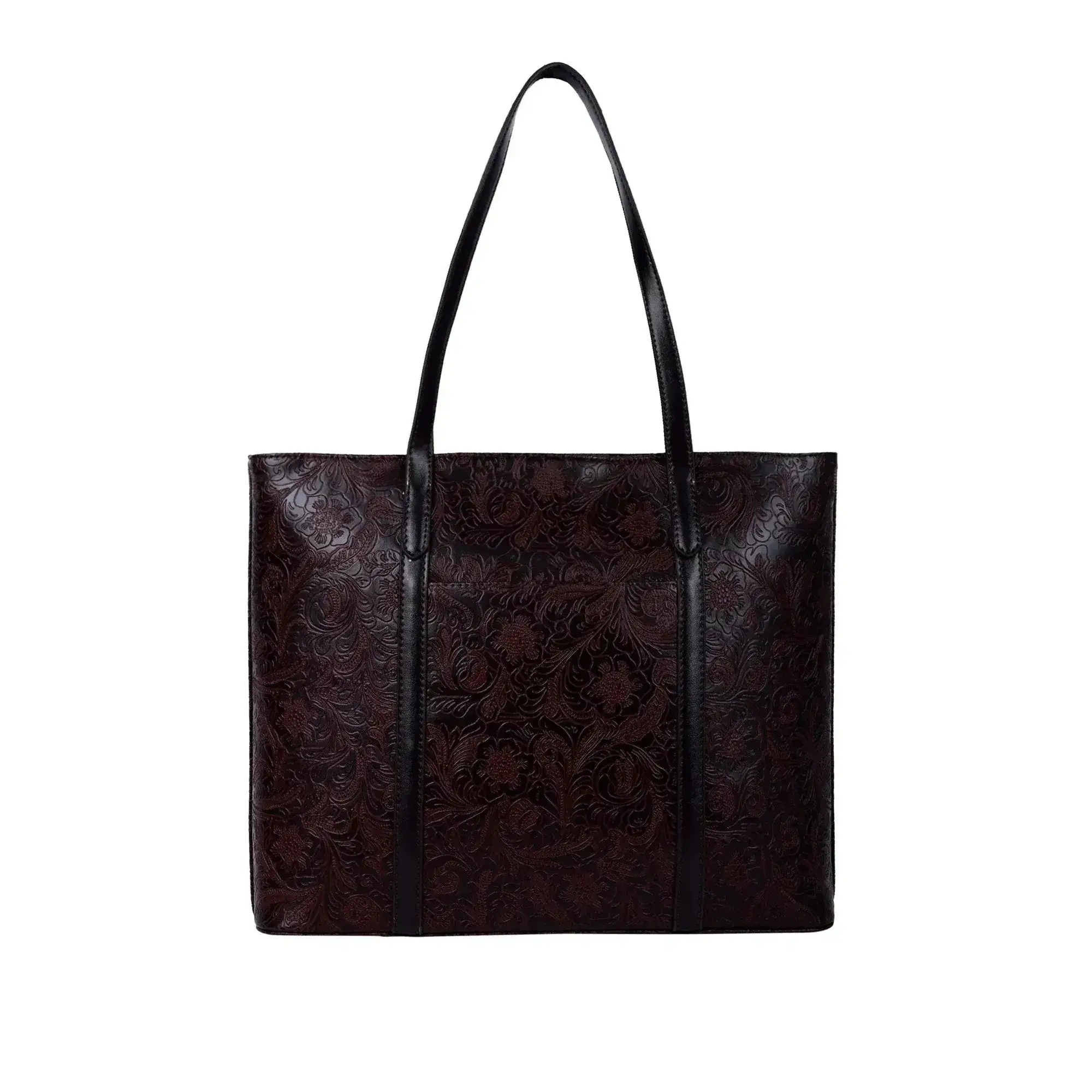 Valley Afternoon Brown Tote Bag - Image 5