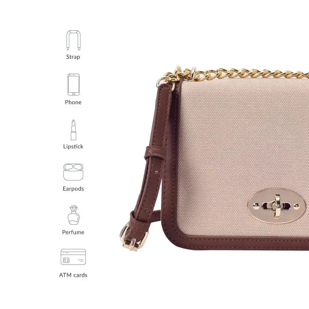 Valley Full Bloom Off White Shoulder Bag - Image 7