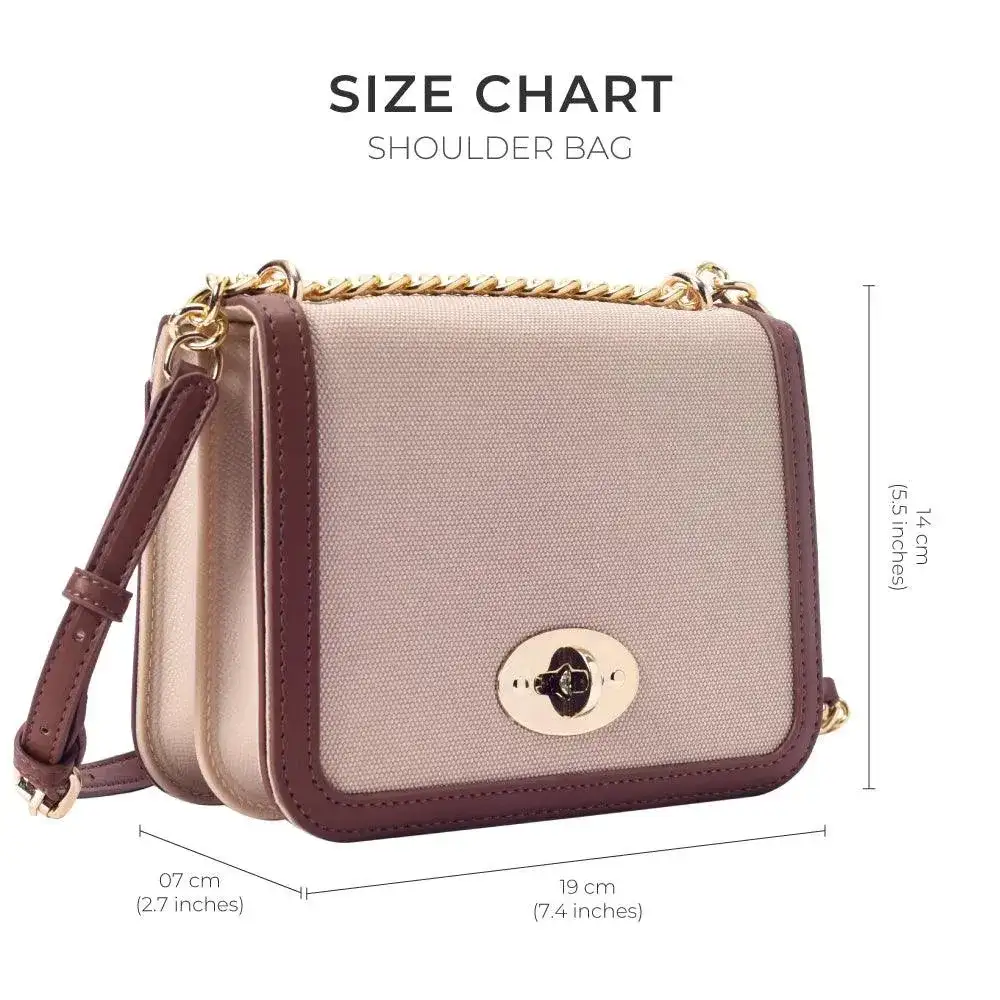 Valley Full Bloom Off White Shoulder Bag - Image 8