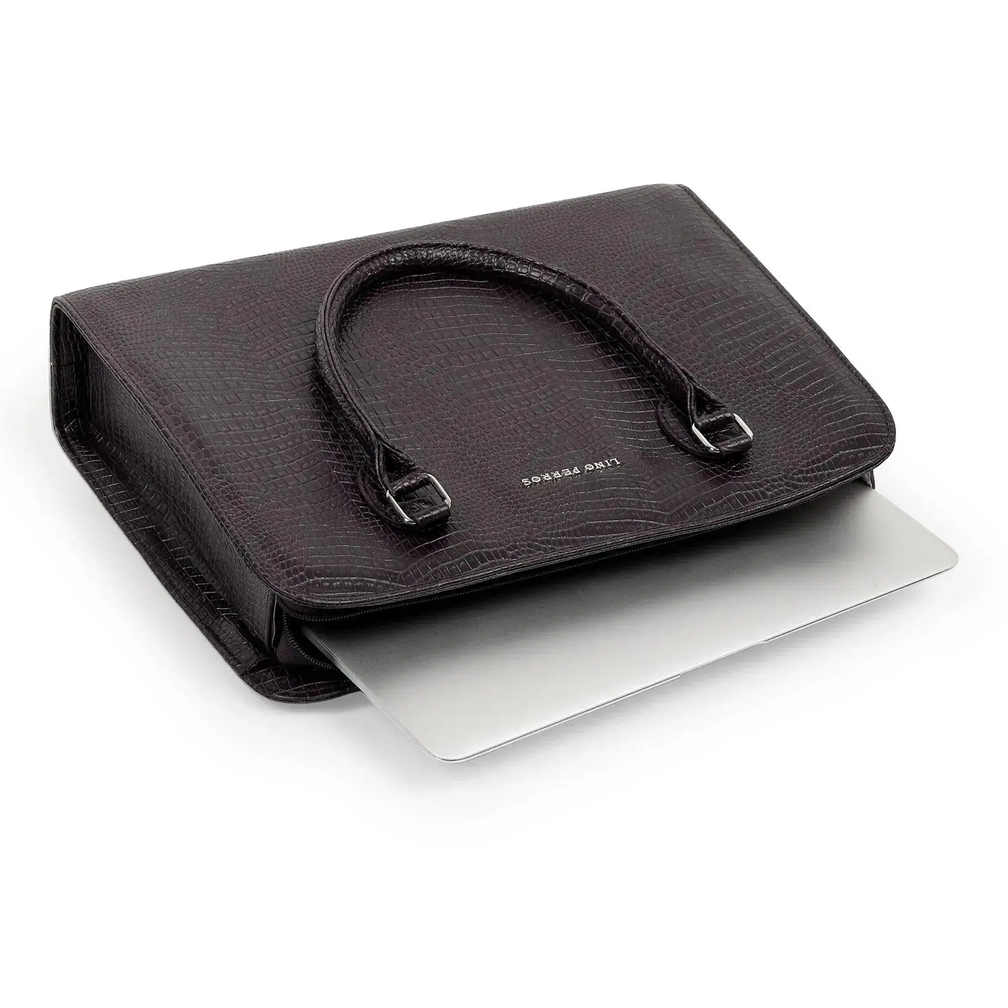 Voyage 9am Brown Laptop Bag - Image 5