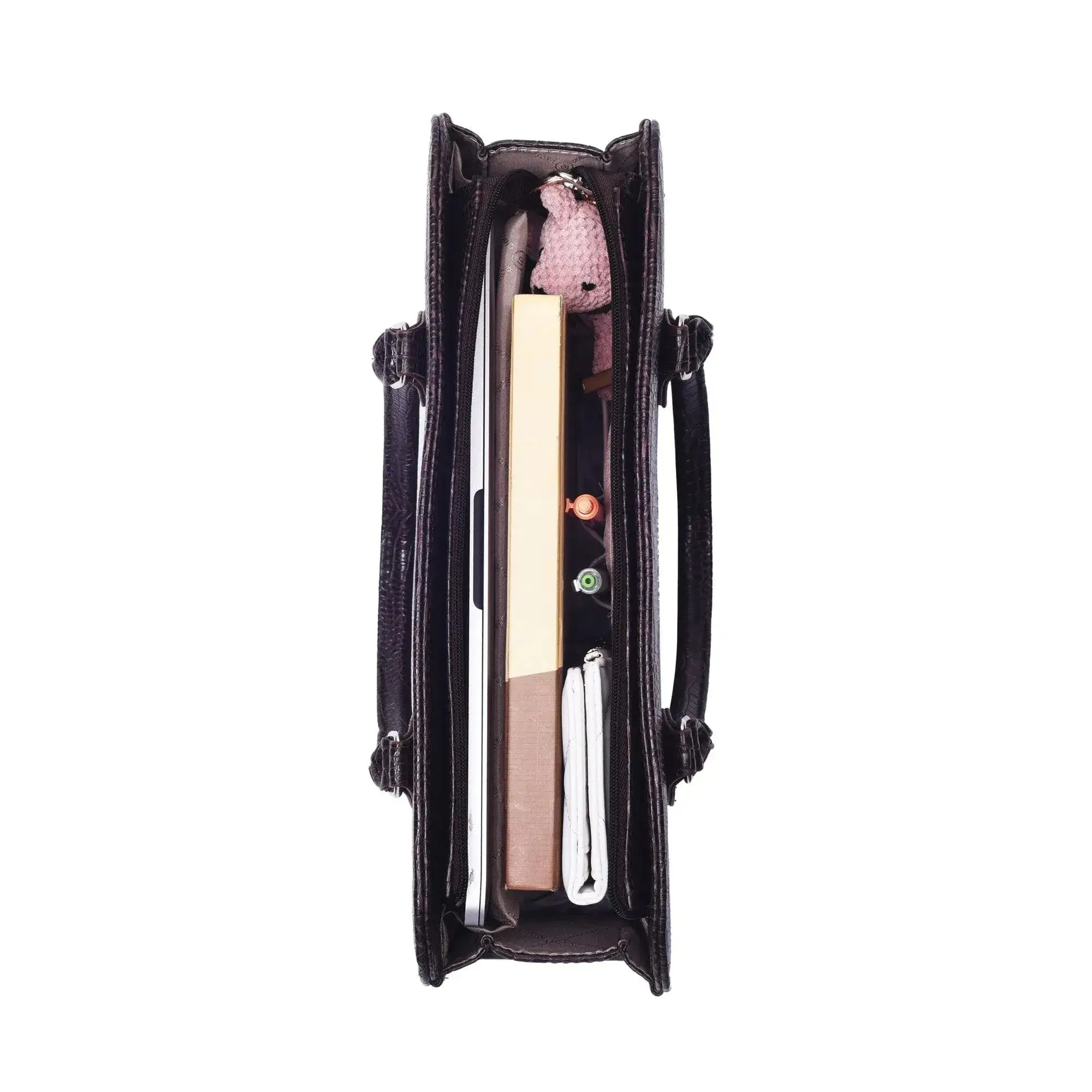 Voyage 9am Brown Laptop Bag - Image 7