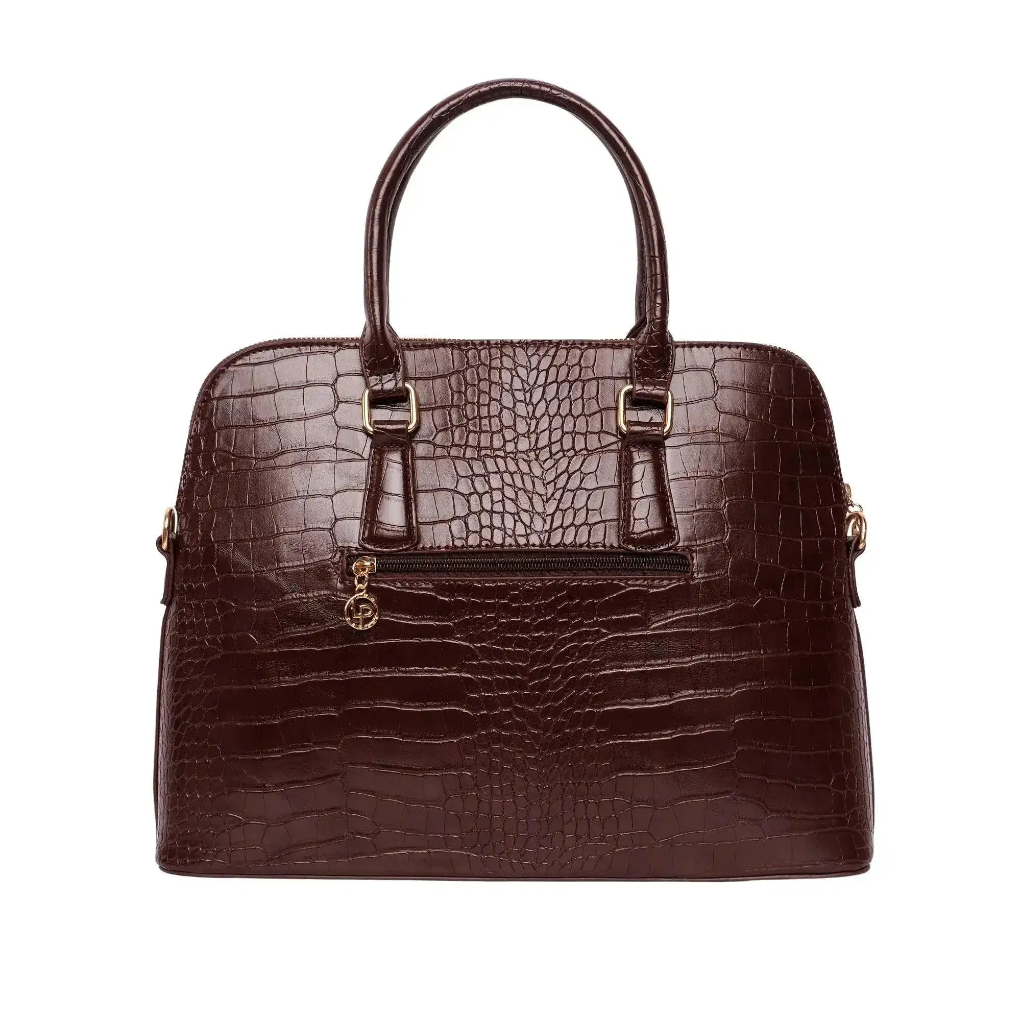 Voyage Confidence Brown Satchel Bag - Image 4