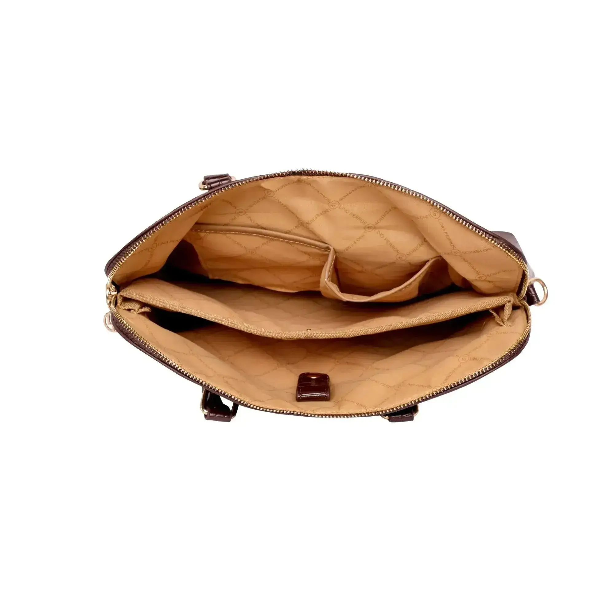 Voyage Confidence Brown Satchel Bag - Image 5