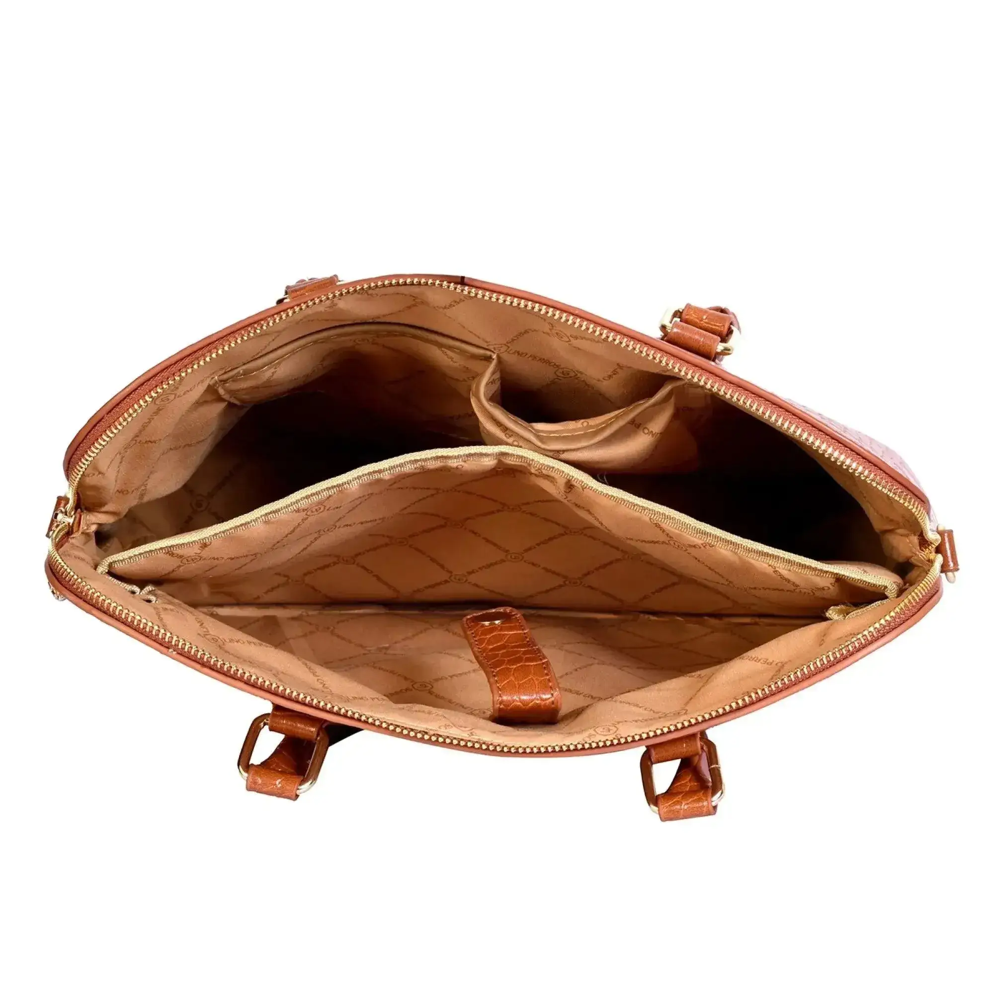 Voyage Confidence Brown Satchel Bag - Image 6