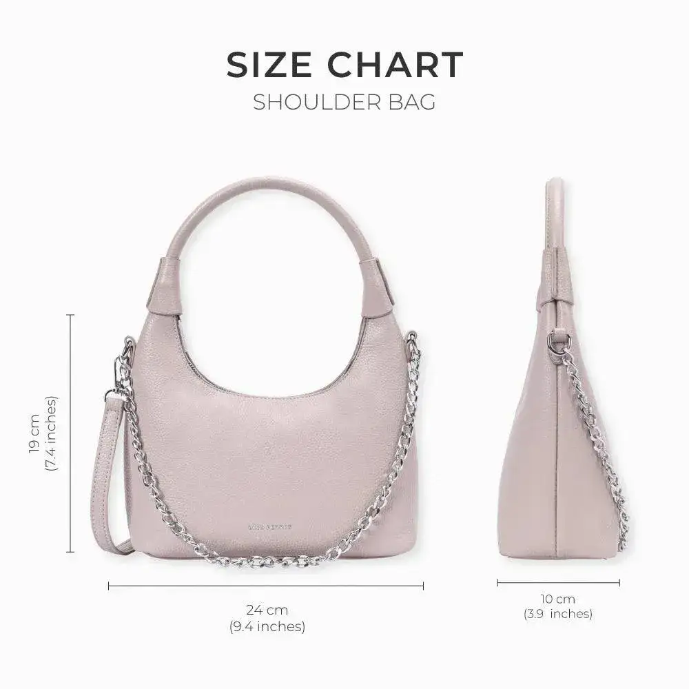 Voyage Modern Beige Shoulder Bag - Image 9