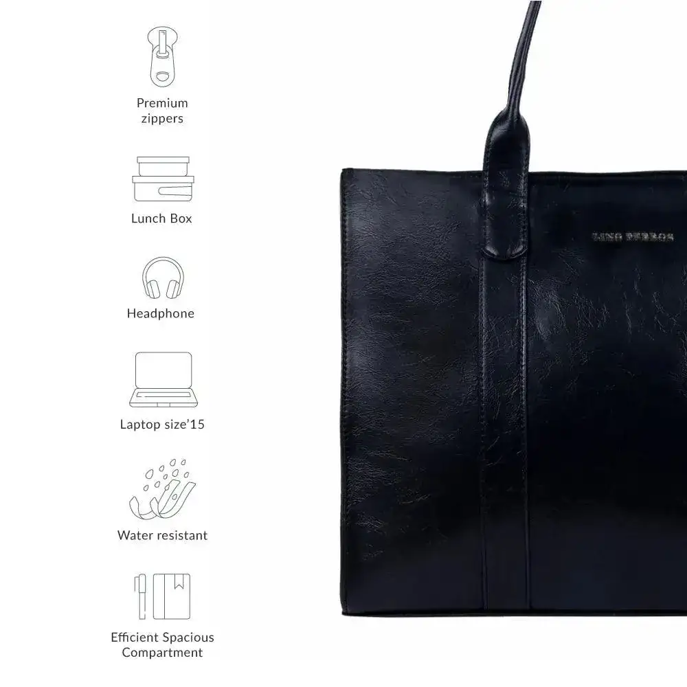 Voyage Must Have Black Tote Bag - Image 8