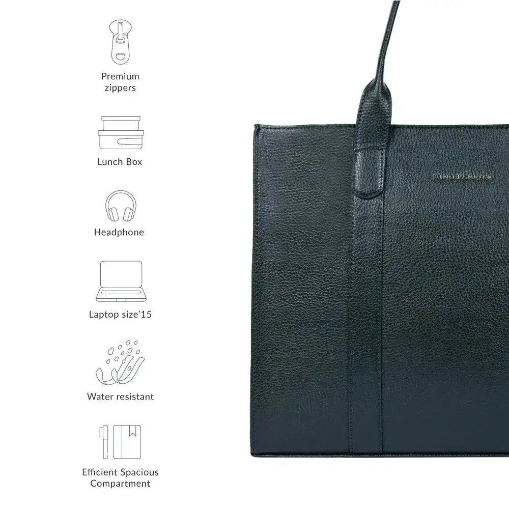 Voyage Must Have Deep Green Tote Bag - Image 7