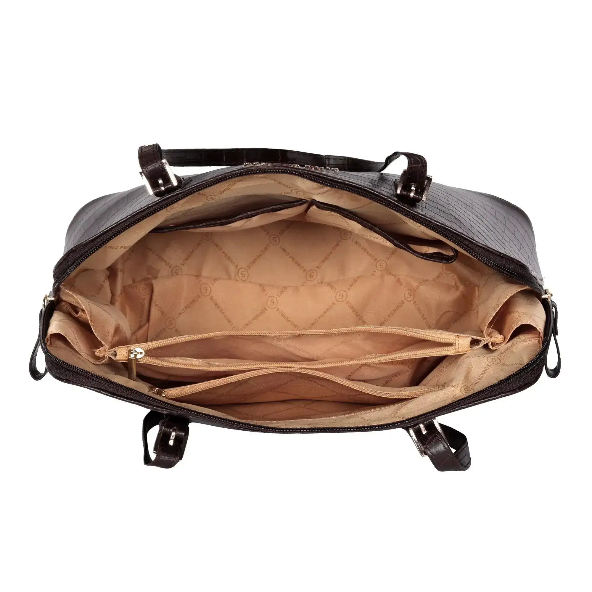 Voyage Office Brown Satchel Bag - Image 4