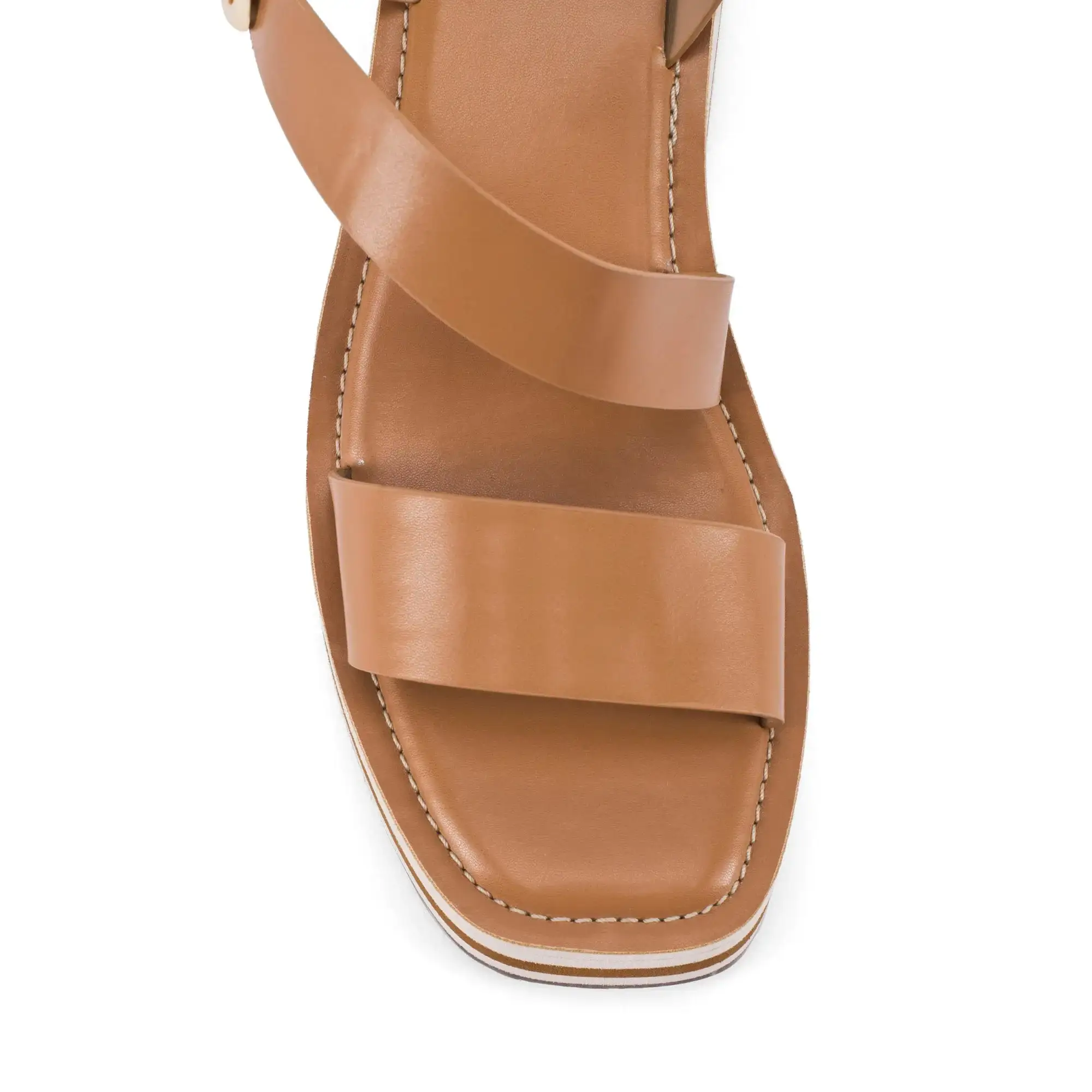 Lopez Liv Comfort Beige Heels - Image 5