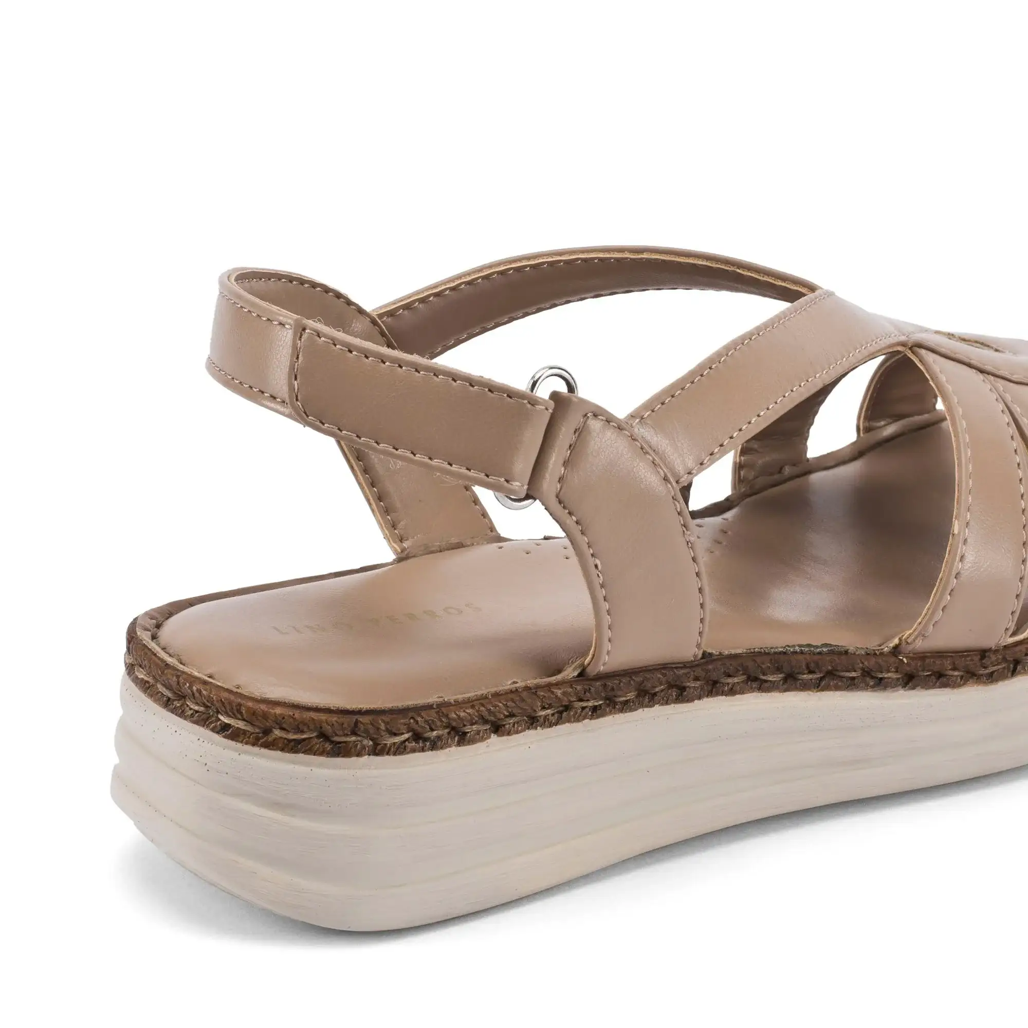 Lopez Marta Comfort Taupe Heels - Image 7